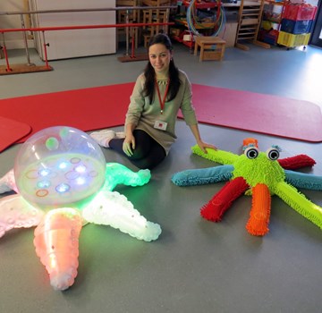 Picture of Ukrainian Research Fellow designs innovative new toy for SEN children