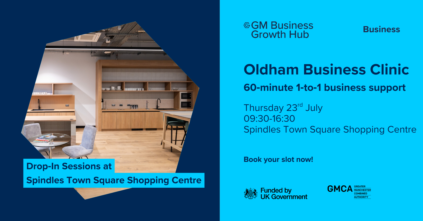 Oldham Drop In July