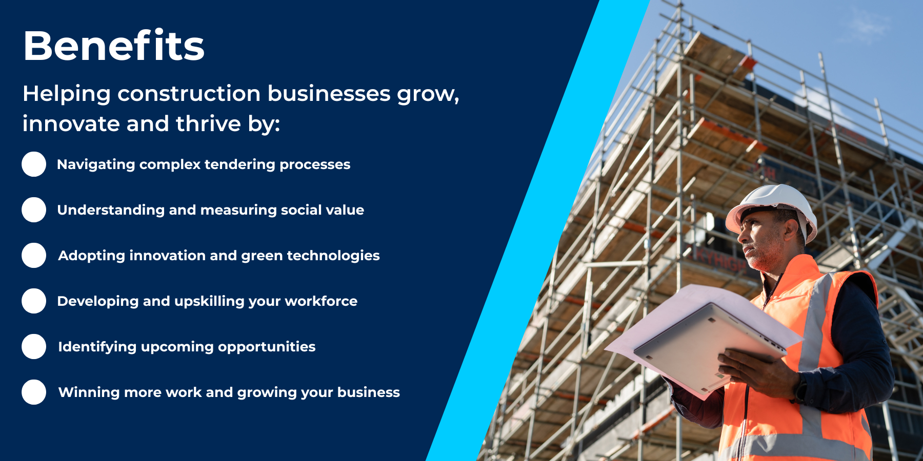 Helping construction business grow, innovate and thrive by