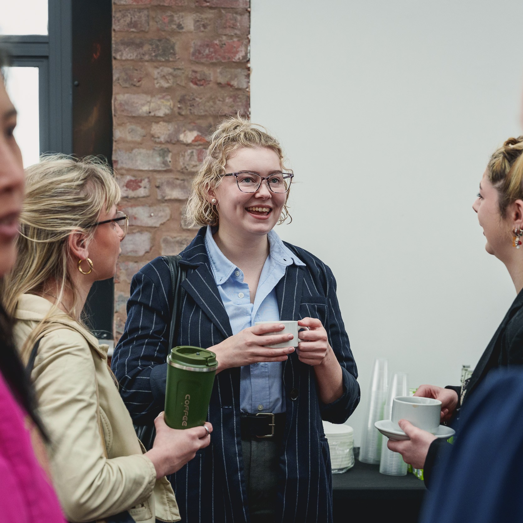 Image of women networking at event