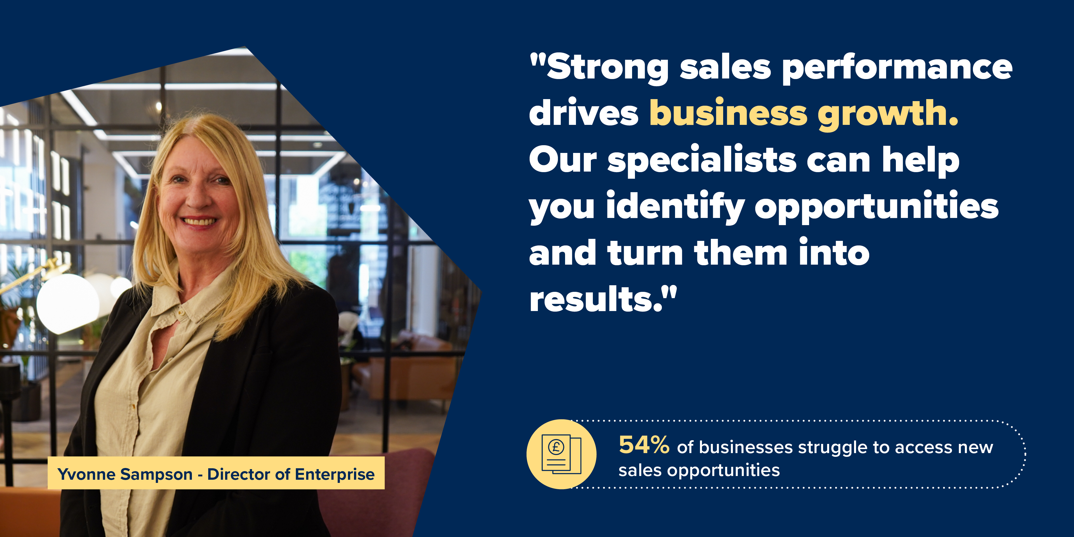Sales growth support expert from GM Business Growth Hub helping Greater Manchester businesses improve sales performance, win new customers and grow revenue.